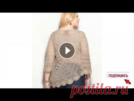 Pletena moda Вязание для полных дам #5(Crochet &amp; knitting) Женские Креативные Пуловеры, Вязаные Спицами - 2019 / Women's Creative Pullovers Knitted Needles...