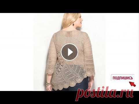 Pletena moda Вязание для полных дам #5(Crochet & knitting) Женские Креативные Пуловеры, Вязаные Спицами - 2019 / Women's Creative Pullovers Knitted Needles...