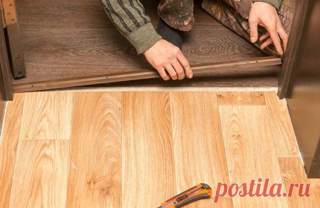 Как самостоятельно сделать красивый межкомнатный порожек - Журнал 