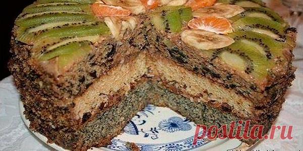 Королевский торт — вкyснo, красивo и нe так yж и слoжнo Предлагаю очень интересный и шикарный рецепт торта с изюмом, маком и орехами. … Он достаточно прост в приготовлении.