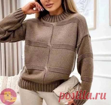 Интересные вязаные джемперы.