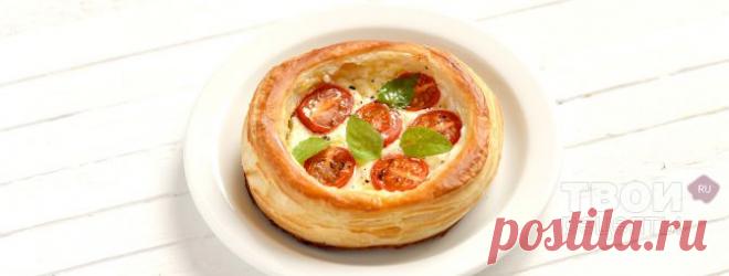 Мини тарты с фетой и черри - рецепт с фото.