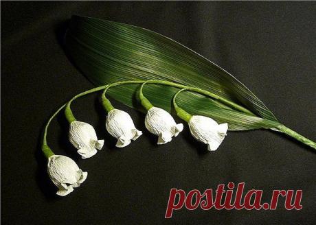 Ландыши из конфет!