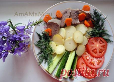 Как приготовить свиной язык.