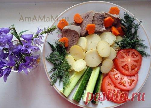 Как приготовить свиной язык.