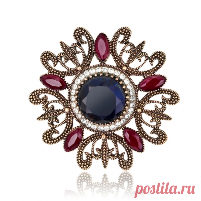 Брошь под золото, Ruslan Tokaev (Арт.: 62936-9529) купить по выгодной цене в Интернет-магазине Море блеска