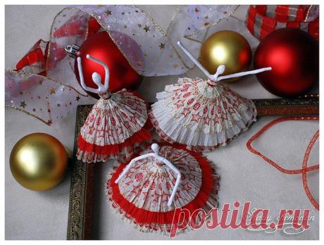 Красавицы-балерины из салфеток. Просто и эффектно! | ЖЕНСКИЙ МИР