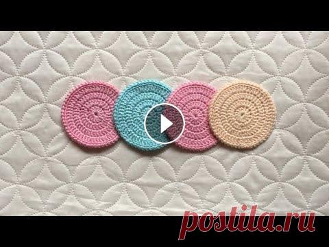 Подставка под горячее (мини салфетка) крючком | Вариант 1 | Мастер-класс | Кольцо Амигуруми Моя страница в Вконтакте Natalie Stars - Моя группа в Вконтакте Кольцо Амигуруми - 1 вариант подставки под горячее - 2 вариант подставки под горячее -...