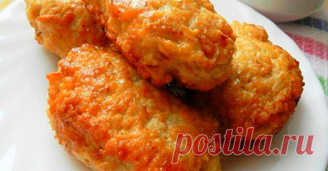 Куриные колеты с овсяными хлопьями
