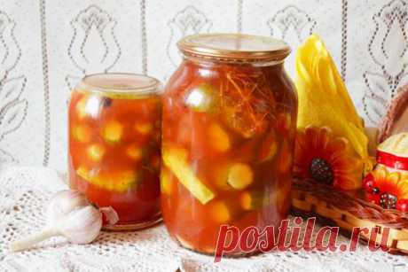 Маринованные огурцы в томате