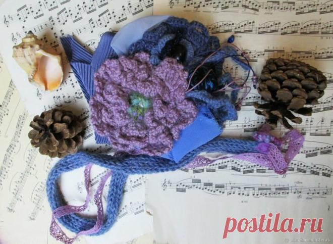Вязаные броши | Клуб красоты и здоровья | Дзен