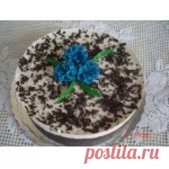 Шоколадный торт с батончиками 