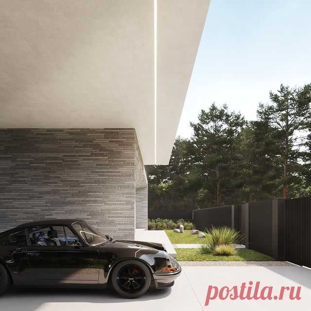 Photo shared by Архитектура и дизайн интерьера on December 12, 2020 tagging @yellowtrace, @archdaily, @archilovers, @designmilk, @designboom, @designandlive, @architecture_hunter, @architecturenow, @restless.arch, and @porsche_russia. May be an image of car and road.