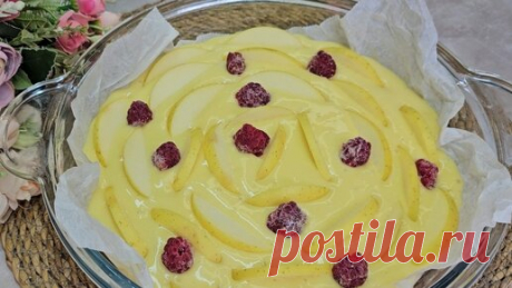 КРУЧЕ ЧЕМ ШАРЛОТКА. В 100 раз ВКУСНЕЕ ЛЮБОГО ТОРТА. Пирог без миксера. Я САМА В ШОКЕ ОТ РЕЗУЛЬТАТА | Aisha Gotovit | Дзен