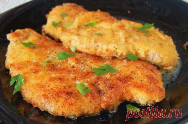КУРИНОЕ ФИЛЕ В СЫРЕ Вкусно и просто - Мясо