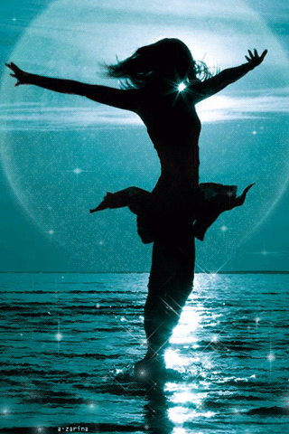 Лунная дорожка - анимационные картинки и gif открытки