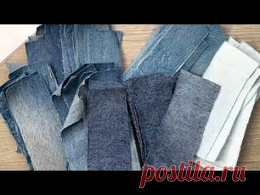 Знала бы раньше, никогда бы не выкидывала старые джинсы DIY