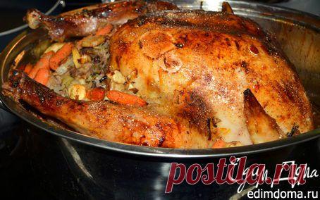 Праздничная индюшка в мармеладной глазури | Кулинарные рецепты от «Едим дома!»