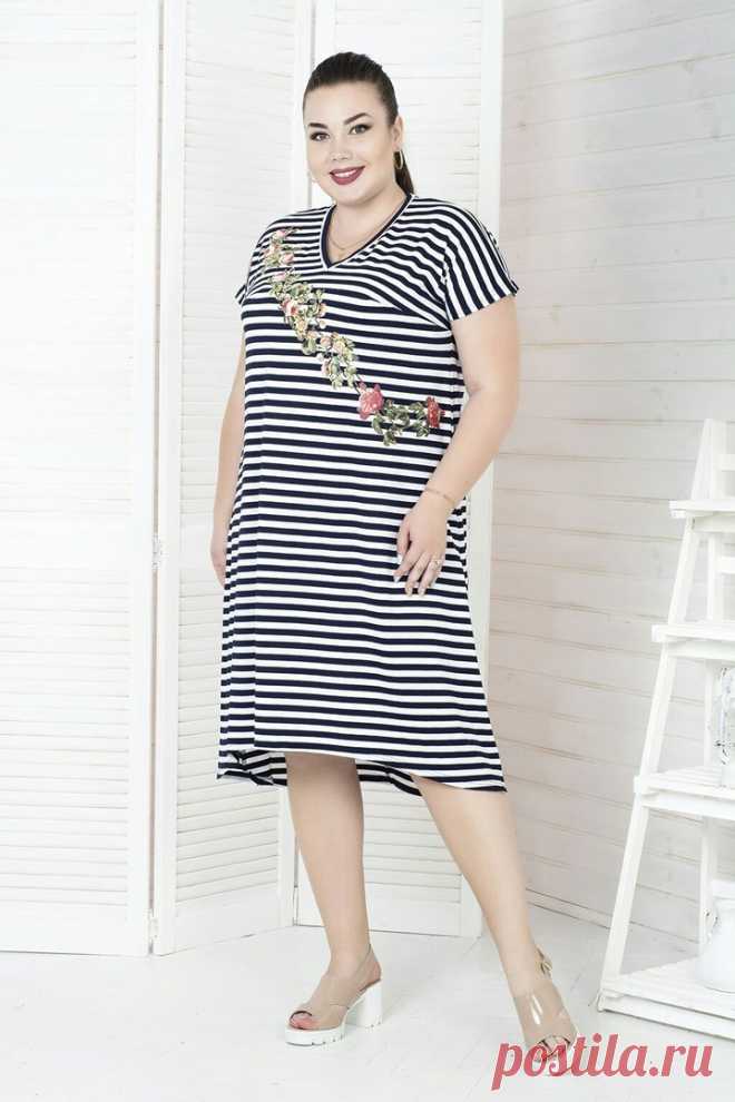 butik_miloraЛетнее платье большого размера «Любава-однотонная» 
Размеры: с 48 по 82! 
Ткань-вискоза однотонная.

48-50,52-54,56-58 – 2830 рублей
Показать полностью…