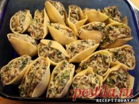 Фаршированные макароны