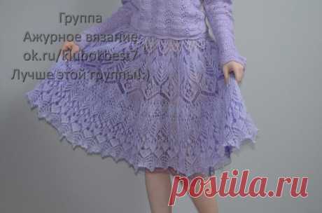 Мохеровая юбка шетландом | Клубок