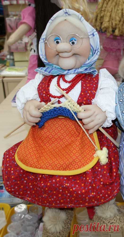 Куклы, сделанные в чулочной технике. | Colors.life