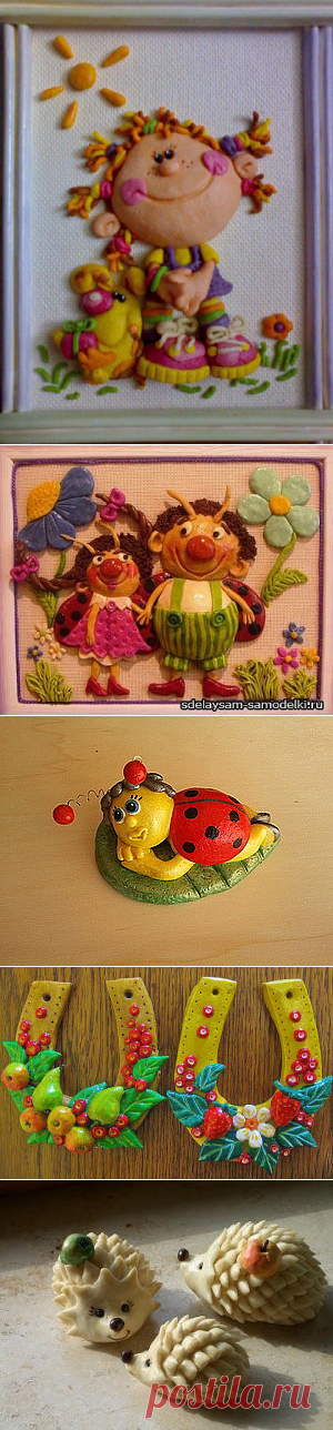 Поделки из соленого теста