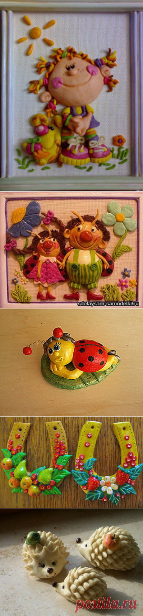 Поделки из соленого теста