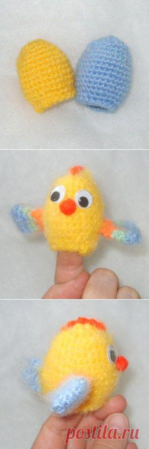 Вязаное пасхальное яйцо – 2