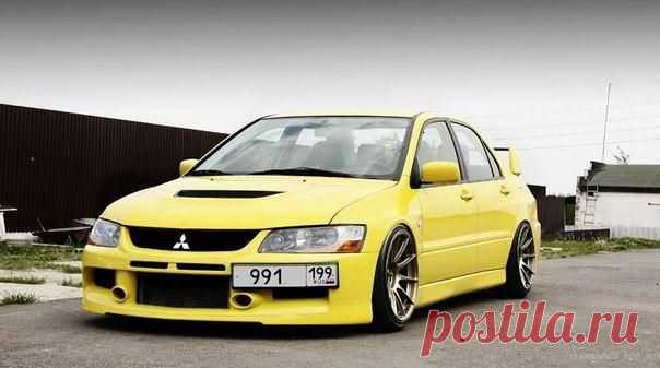 Mitsubishi Lancer Evolution IX / Только машины