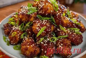 Хрустящие кусочки курицы с кунжутом – пошаговый рецепт