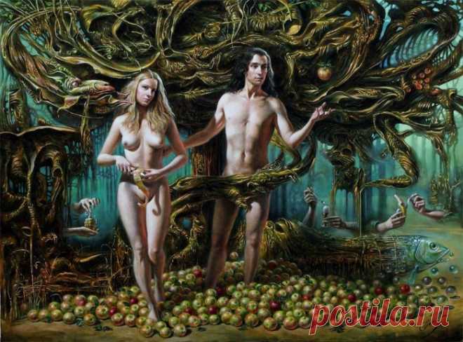 Eternity of Absurdity. Whisper of Explosion, Michael Cheval (Михаил Хохлачев), арт галерея живописи. Страница get.