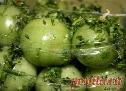 Зеленые помидоры на зиму. Не пробовали?

Продукты: из расчета на одну 3-хлитровую банку

- зеленые или слегка буроватые помидоры
Показать полностью…