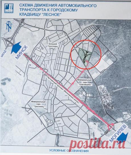 Кладбище «Лесное» построят под Минском