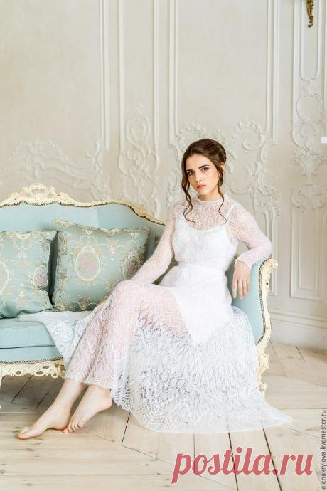 Авторское вязаное платье "Atlantis" – купить в интернет-магазине на Ярмарке Мастеров с доставкой - BUA3NRU | Санкт-Петербург