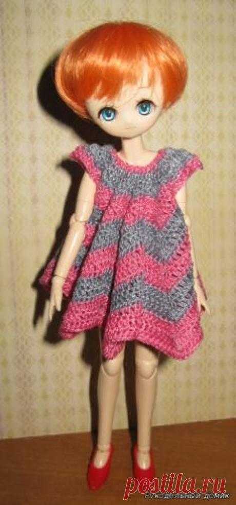 Платьице для обитсу-подростка 21 см