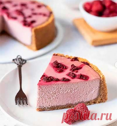 Малиновый чизкейк: пошаговый, приготовление, фото рецепт