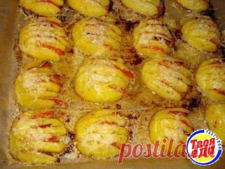 Фаршированные картофельные ракушки