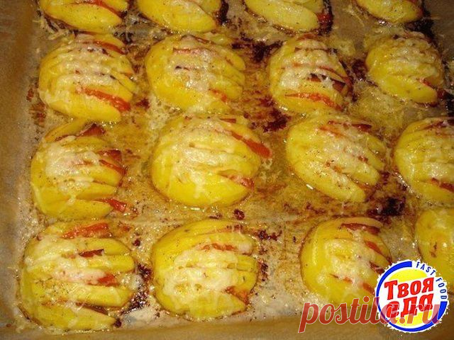 Фаршированные картофельные ракушки