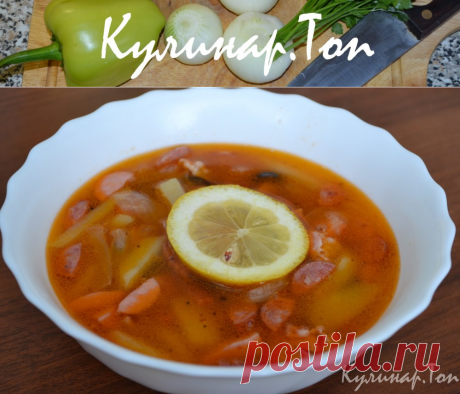 Солянка с беконом ✾ Кулинар.Топ