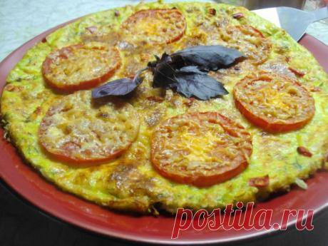 А-ля пицца из кабачков / Овощные вторые блюда / Кукорама — вкусные рецепты!