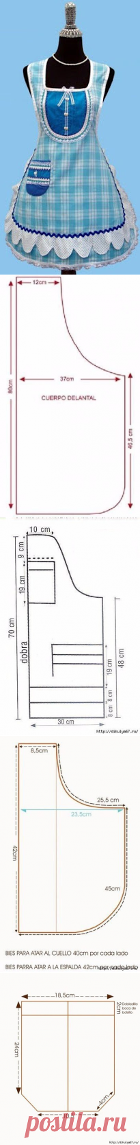 Шьем фартуки. Идеи и выкройки.