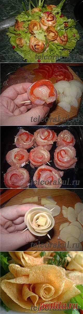 Праздничный букет  - рецепты с фото