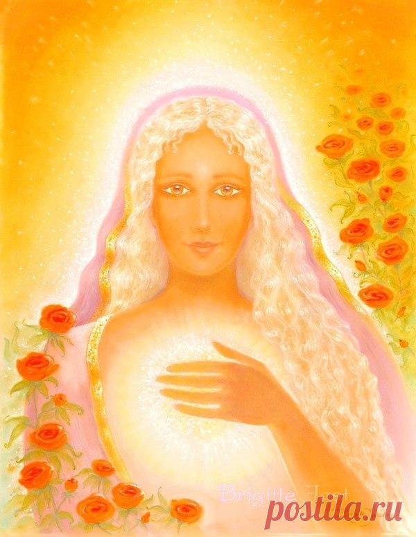 ♡ Исцеляющие рисунки Света от Brigitte Jost ♡