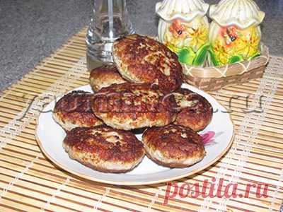 Рецепт вкусных сочных котлет