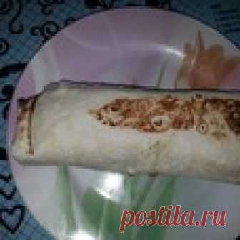 Шаверма с очень вкусным соусом Кулинарный рецепт