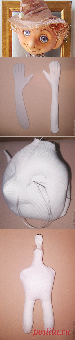 Изготовление сказочного персонажа в смешанной технике. Первая часть: публикации и мастер-классы – Ярмарка Мастеров