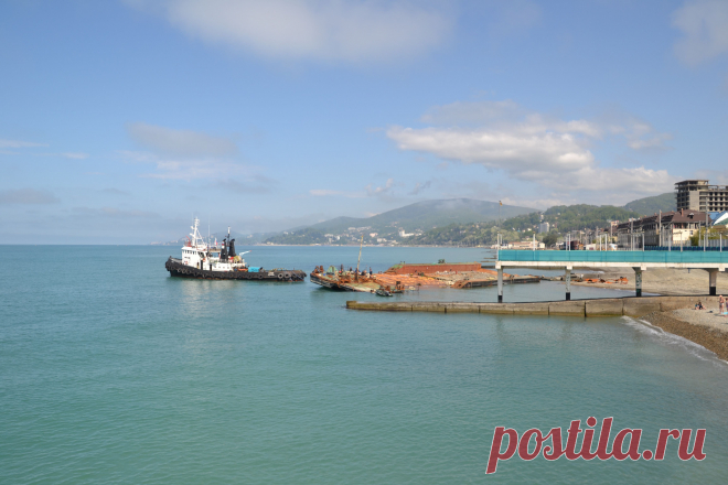 Сочи. Причал