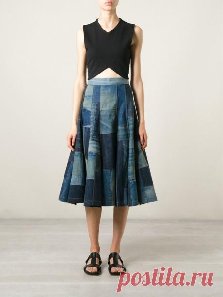 Юбки из джинсов, от Junya Watanabe