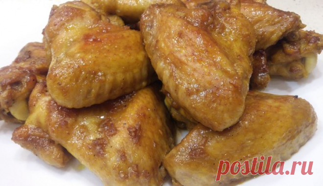 Очень Вкусные Крылья в медово-соевом соусе. Обалденный маринад для курицы (бедер, крыльев, голени) - Простые рецепты Овкусе.ру